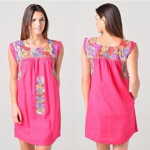 J Marie, The Marie Shift Dress in Pink, small